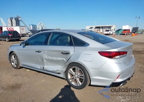 2018 Hyundai Sonata Sport+ from USA, damaged, VIN 5NPE34AF0JH713640